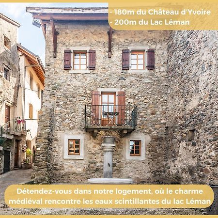 Maison En Duplex I Yvoire I Lac Leman I Medievale Экстерьер фото